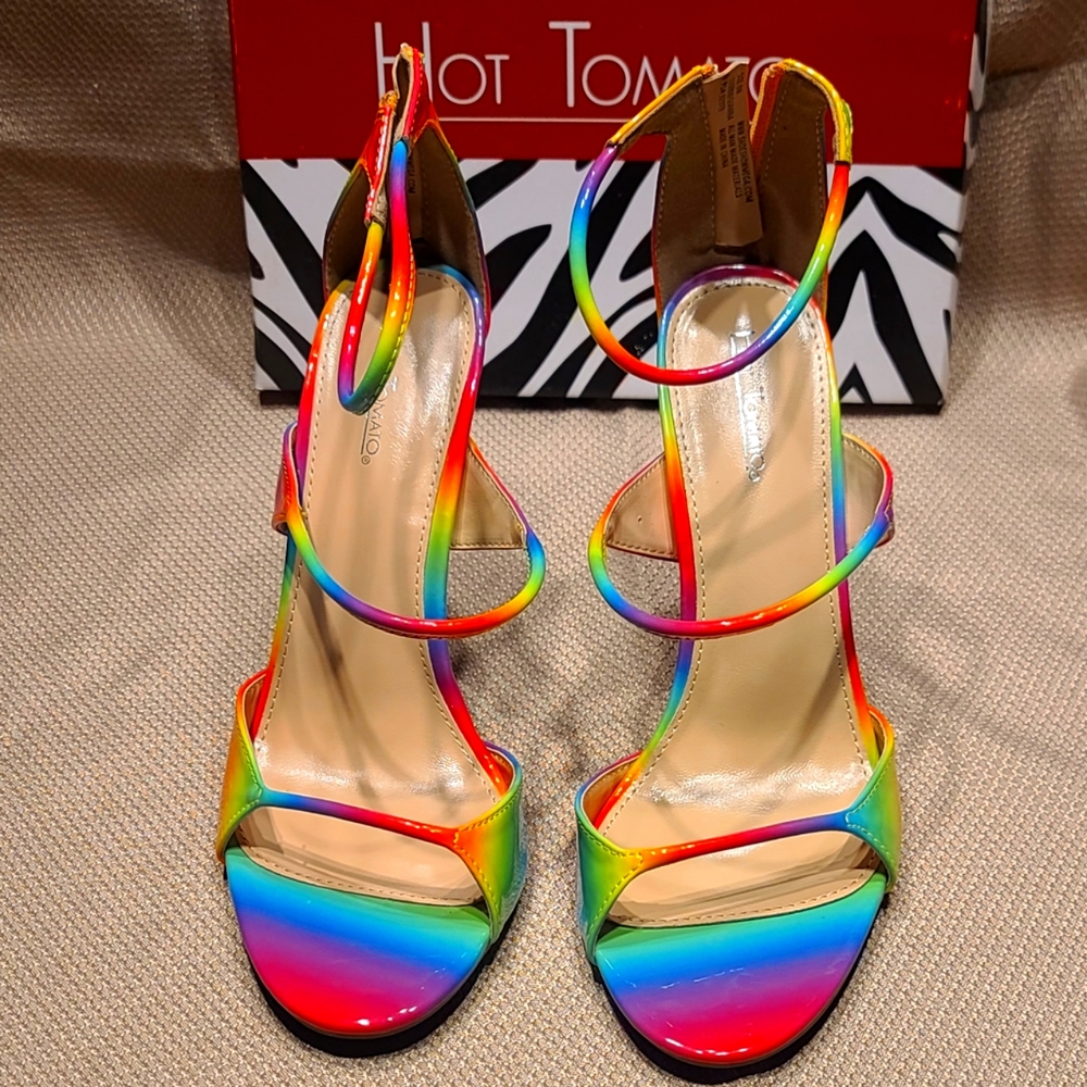 Rainbow Heels. Goes with any color outfit!